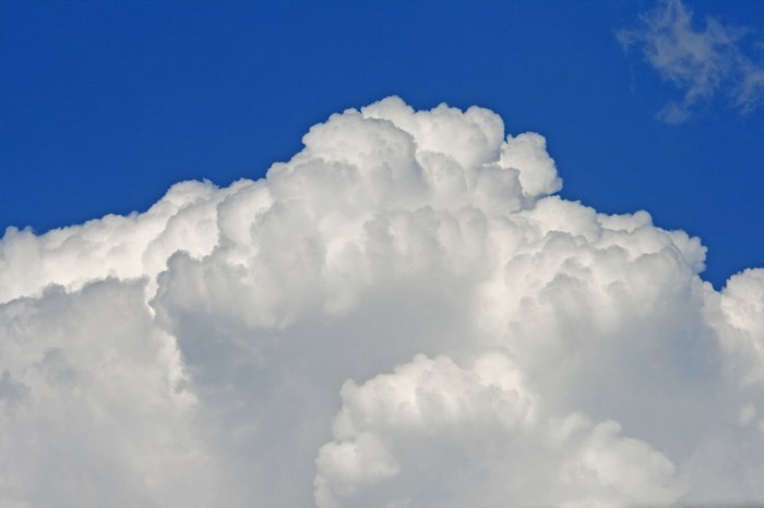 Billowing White Cloud Free Stock Photo - Public Domain Pictures